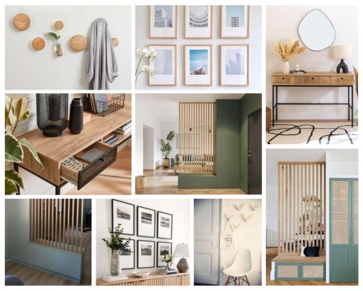 Moodboard Entrée claustra