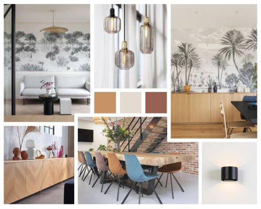 Moodboard Salle à manger option 1